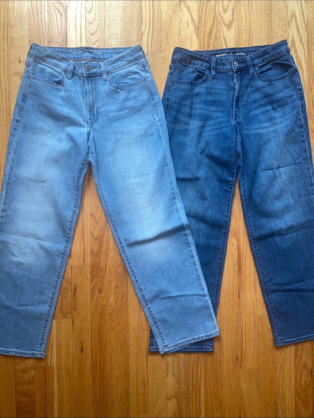 Old Navy Women’s High Rise Jeans - Light Wash & Dark Wash